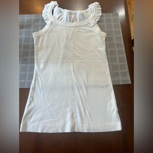 Lilly Pulitzer White Tank Top Classic Sleeveless Style